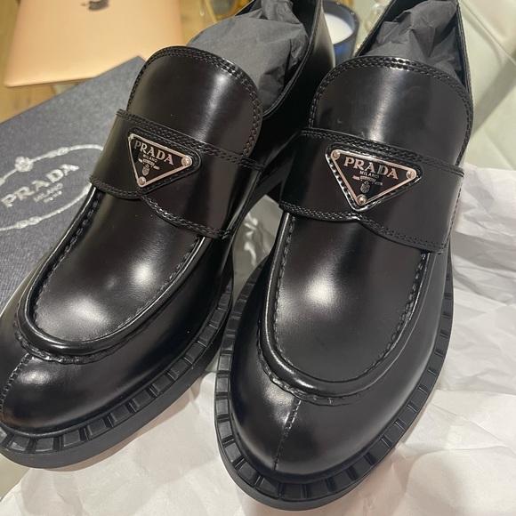 Prada Shoes - 📍SOLD Prada loafers/ mules. Completely sold out in all sizes!! BNWT